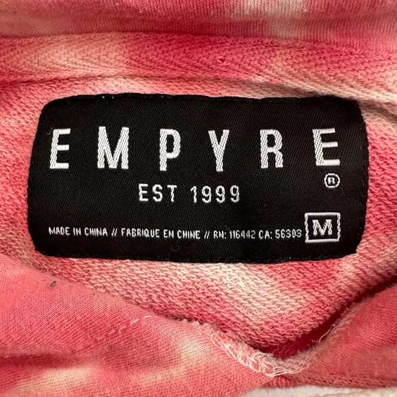 Empyre Tie-dye sweatshirt hoodie Medium - Picture 6 of 6
